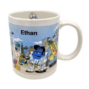 2/$15M&Ms World  Personalized Ethan Mug Multicolor Welcome To Las Vegas Souvenir